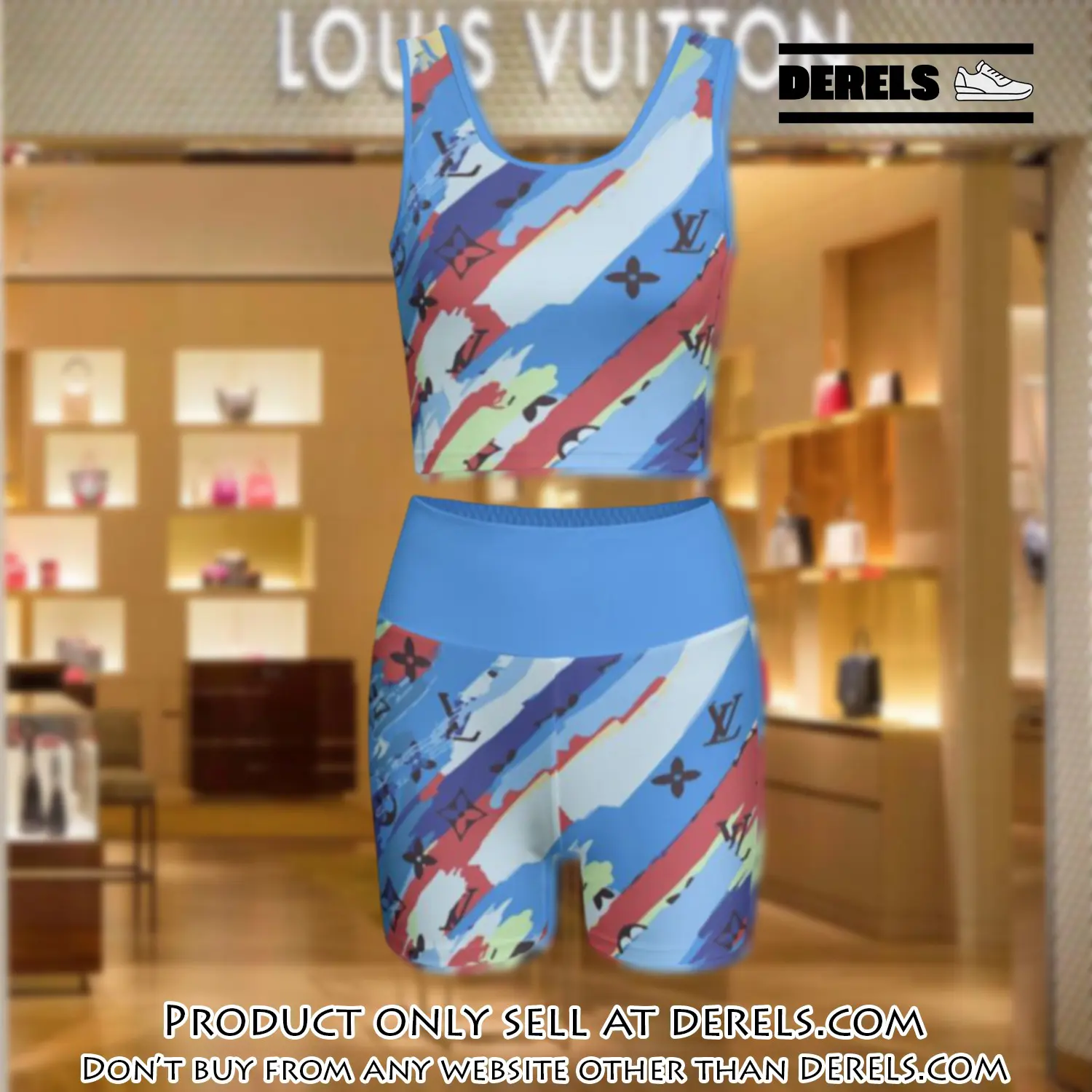 Louis vuitton summer women sport bra yoga set running outfit sby1025 dr3336786